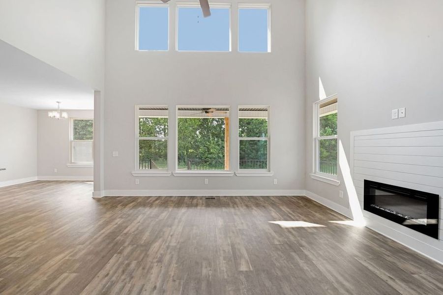 Representative unfurnished interior of a home built from the The Leonora by Norfleet Builders in Starks Estates, Cross Plains (Image 12).