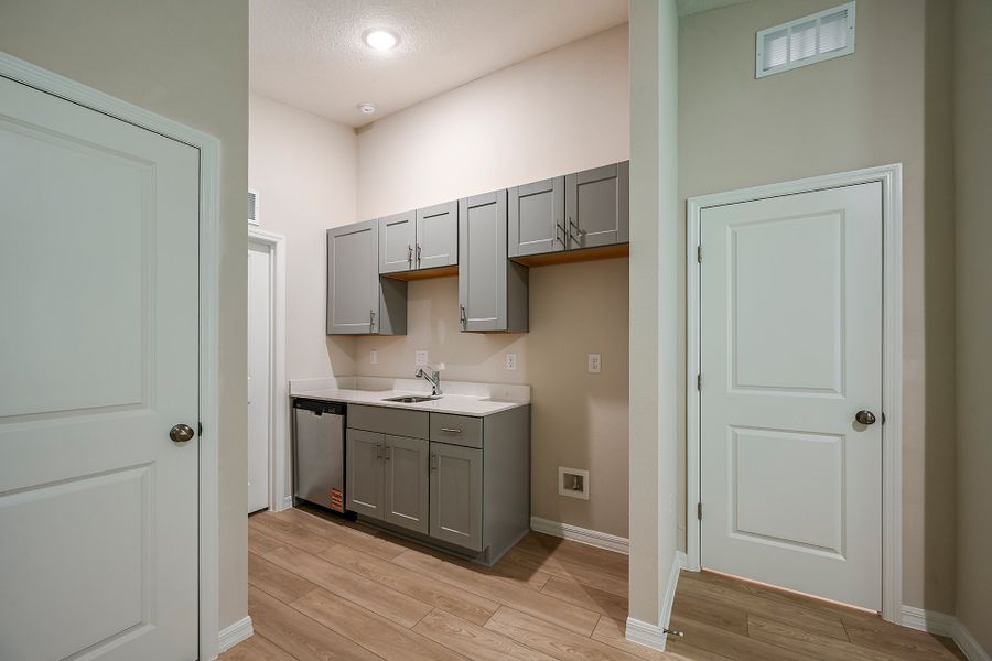 Furnished interior view inside a new home in Scenic Terrace, Haines City (Image 14).