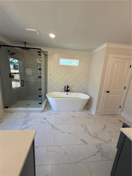 Furnished interior view inside a new home in , Lawrenceville (Image 17).