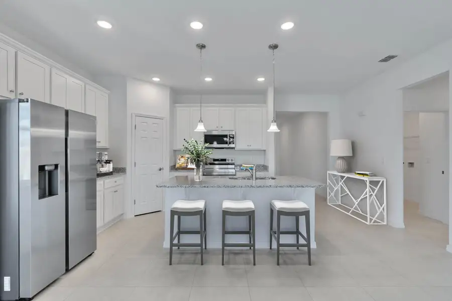 Kitchen with Island Seating