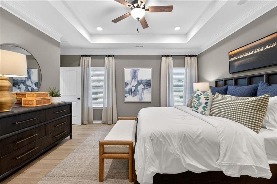 Furnished interior view inside a new home in Southbend, Rome (Image 18).