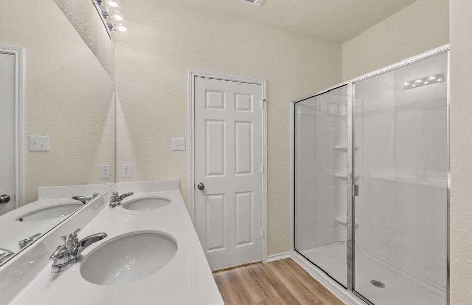 Furnished interior view inside a new home in Sonterra, Jarrell (Image 12).