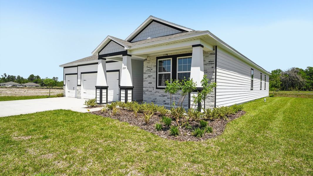 Representative exterior photo of a completed home built from the Naples by Maronda Homes in Winding River, St. Marys, GA (Image 2). Representative exterior photo of a completed home built from the Naples by Maronda Homes in Winding River, St. Marys, GA (Image 2).