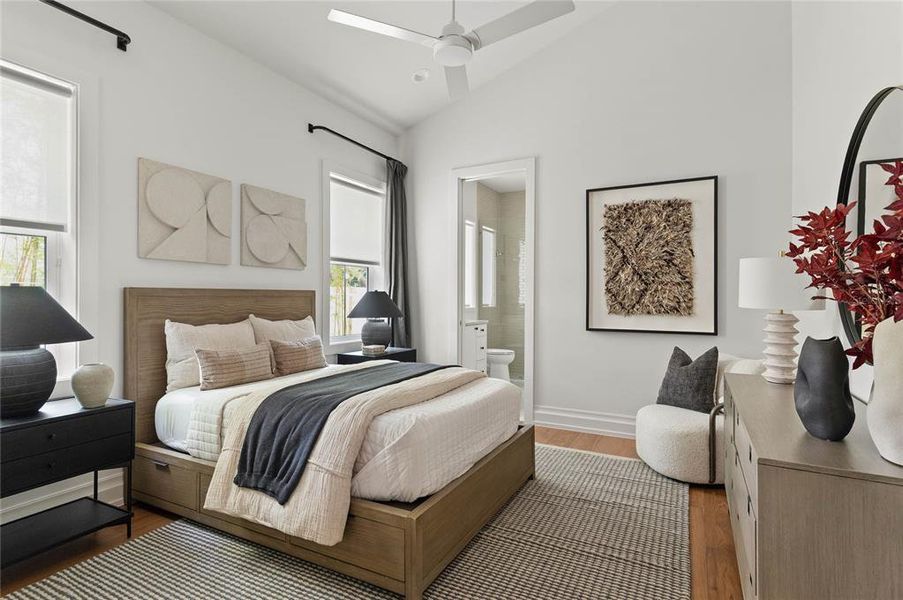 Furnished interior view inside a new home in , Orlando (Image 65). Furnished interior view inside a new home in , Orlando (Image 65).