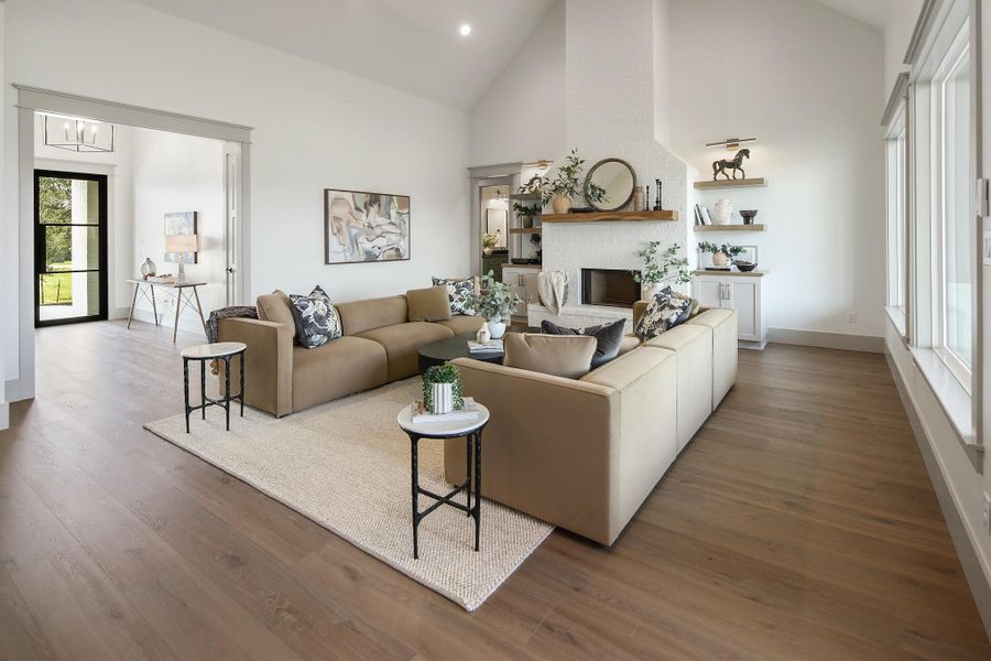 Furnished interior view inside a new home in , Bryan (Image 9).