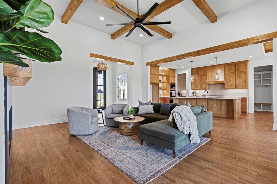 Furnished interior view inside a new home in , Maypearl (Image 12).
