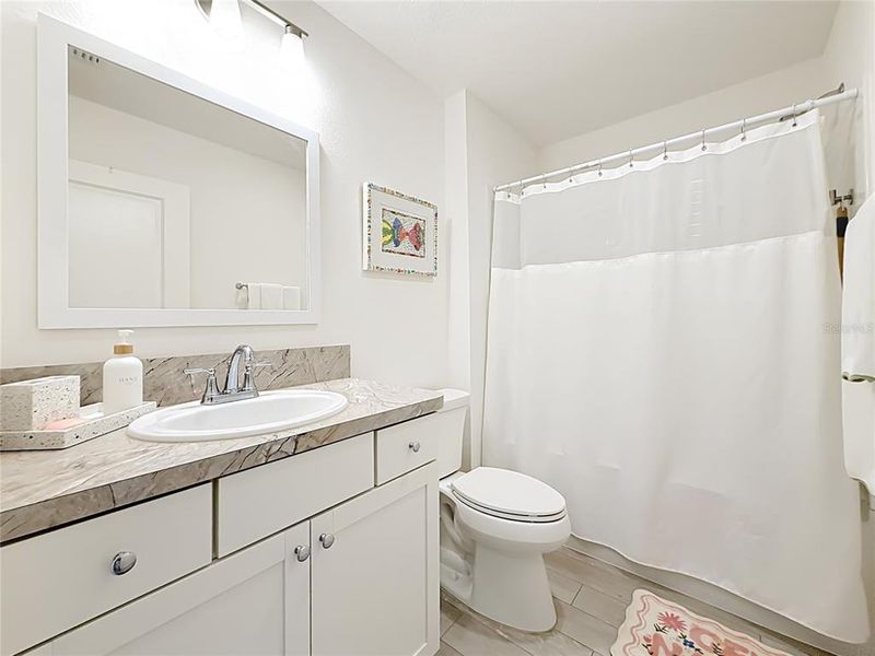 Furnished interior view inside a new home in , The Villages (Image 34).