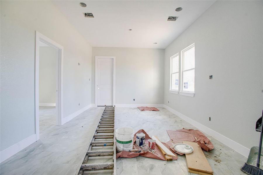 In-progress construction of a new home in , Houston, TX (Image 8).