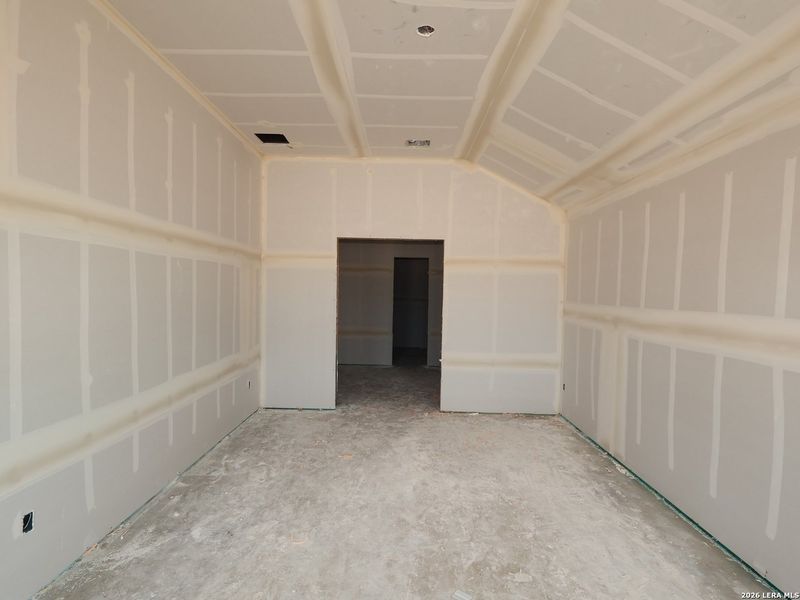 In-progress construction of a new home in Hickory Ridge, Elmendorf, TX (Image 31).