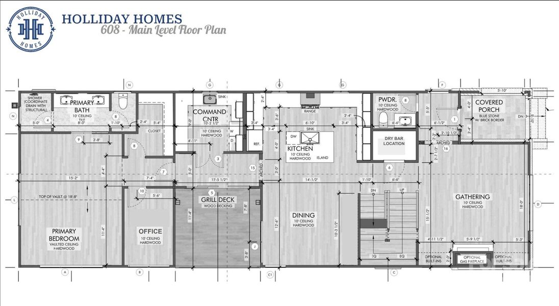 main level floorplan