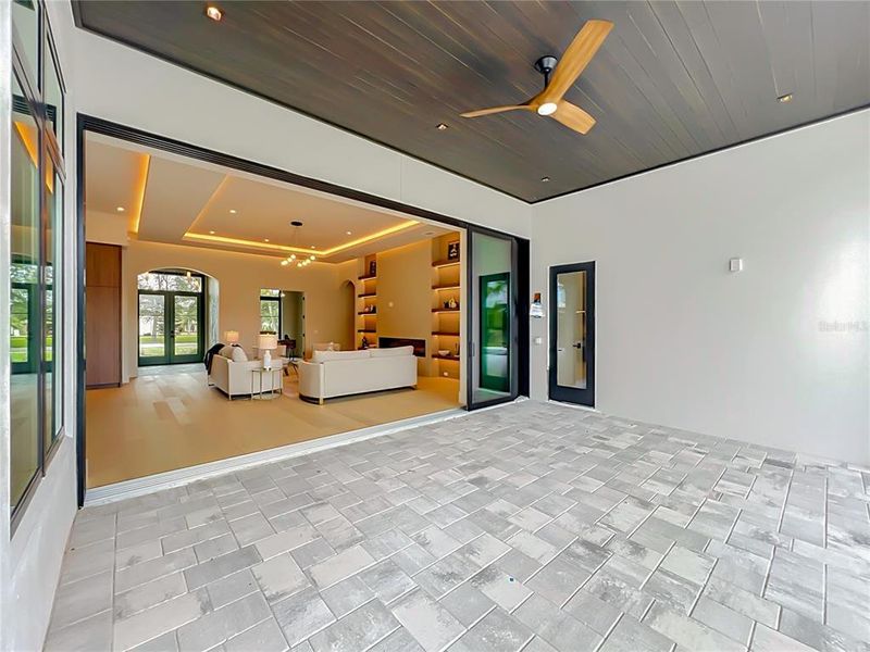 Exterior details and patio area of a home in , Winter Park (Image 27). Exterior details and patio area of a home in , Winter Park (Image 27).