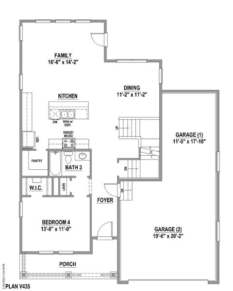 Plan V435 1st Floor