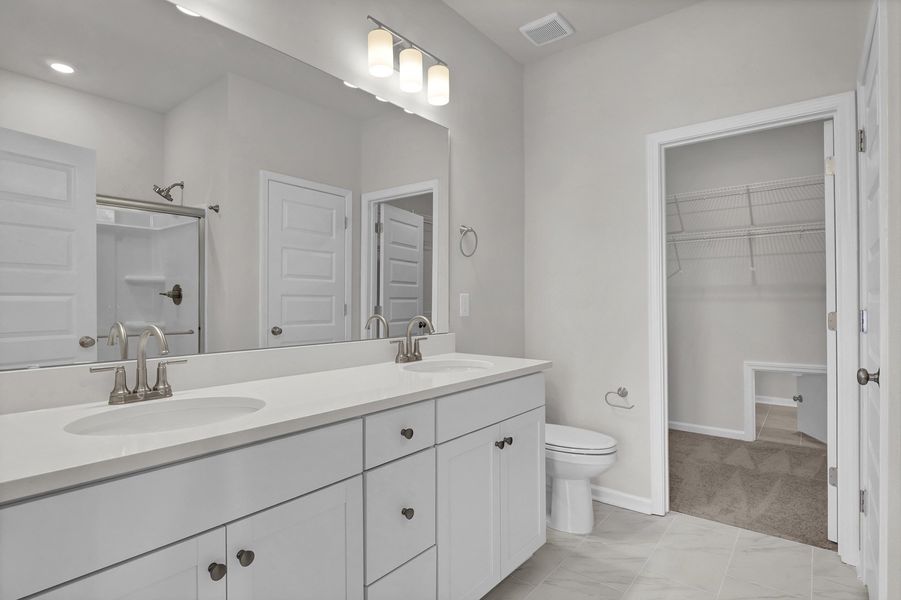 Furnished interior view inside a new home in Grand Park, Leland (Image 8).