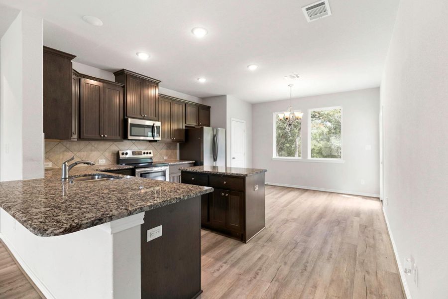 Furnished interior view inside a new home in , Gonzales (Image 6). Furnished interior view inside a new home in , Gonzales (Image 6).