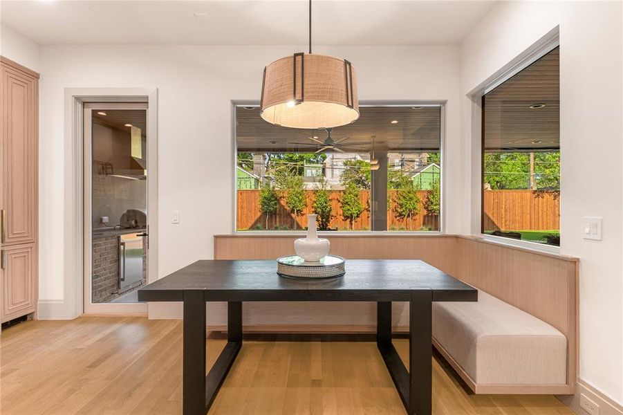 Furnished interior view inside a new home in , Dallas (Image 9).