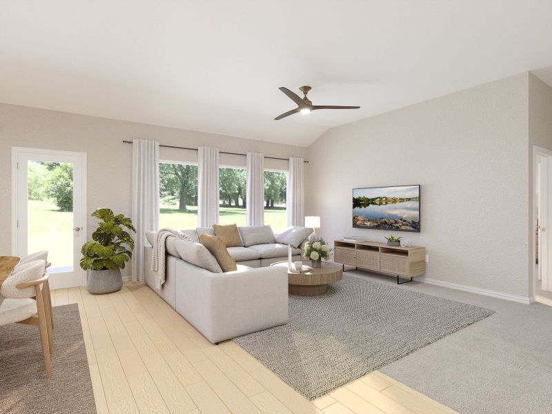 Kick your feet up after a long day in your cozy living space. Kick your feet up after a long day in your cozy living space.