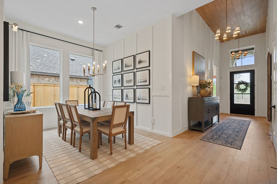 Furnished interior view inside a new home in Kresston, Montgomery (Image 13).
