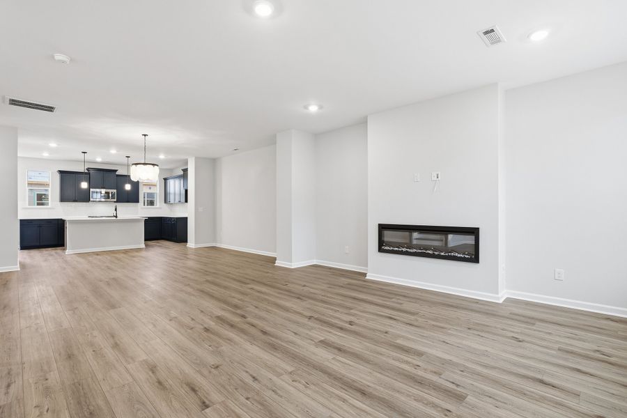 Spacious, unfurnished interior of a new home in Renaissance at White Oak, Garner (Image 23).