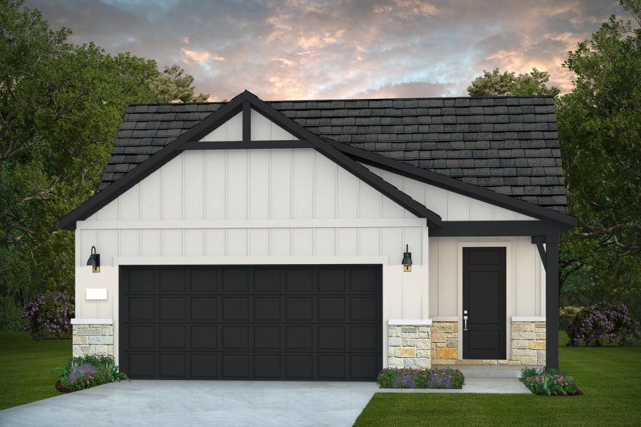 Representative exterior photo of a completed home built from the Hallmark by Del Webb in Sun City Texas, Georgetown, TX (Image 22). Representative exterior photo of a completed home built from the Hallmark by Del Webb in Sun City Texas, Georgetown, TX (Image 22).