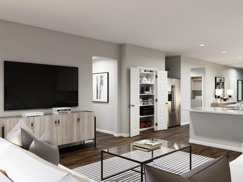 Photos are a representation of the floor plan. Options and interior selections will vary.