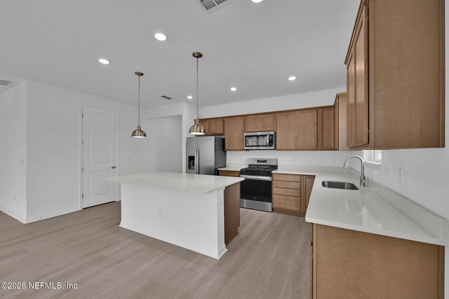 Furnished interior view inside a new home in Westerly Park at Wildlight, Yulee (Image 7).