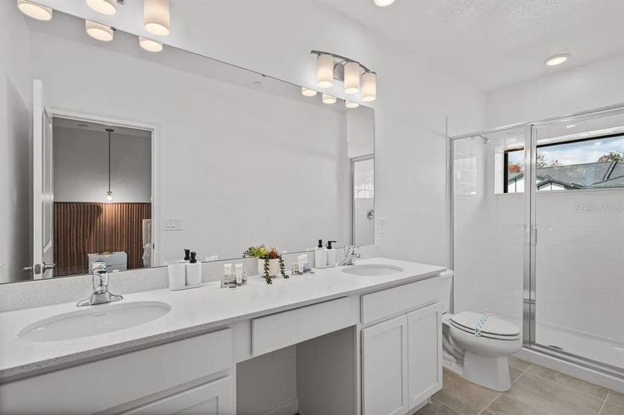 Furnished interior view inside a new home in , Orlando (Image 27). Furnished interior view inside a new home in , Orlando (Image 27).