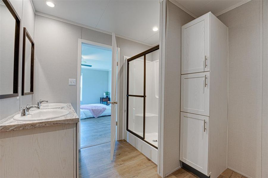 Furnished interior view inside a new home in , Ferris (Image 7). Furnished interior view inside a new home in , Ferris (Image 7).