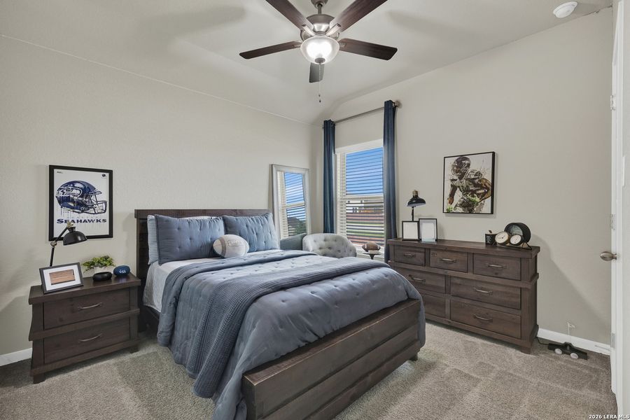 Furnished interior view inside a new home in Buffalo Crossing, Cibolo (Image 37).