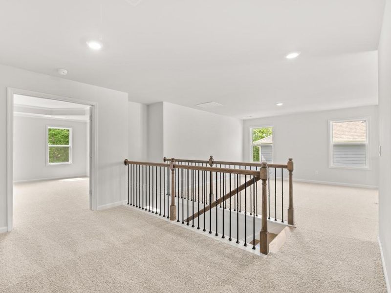 Spacious, unfurnished interior of a new home in Butner Estates, College Park (Image 37).