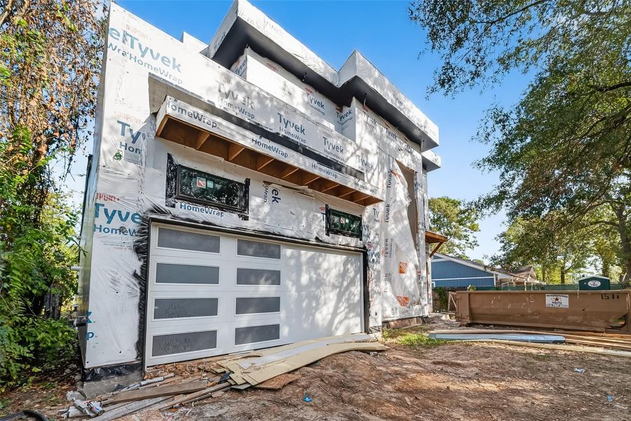In-progress construction of a new home in , Houston, TX (Image 21).