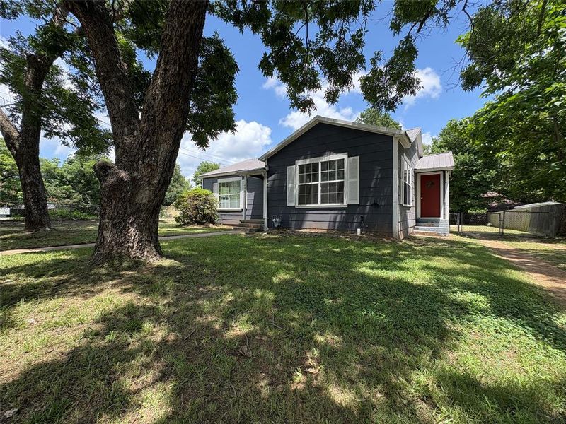 View of front of home with side entry steps View of front of home with side entry steps