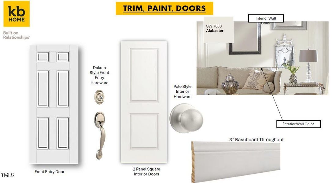 Interior doors and trim lot 54 TP