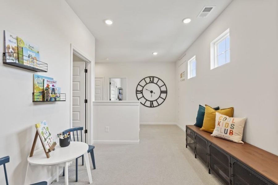 Furnished interior view inside a new home in Summit at Gateway, Jasper (Image 16). Furnished interior view inside a new home in Summit at Gateway, Jasper (Image 16).