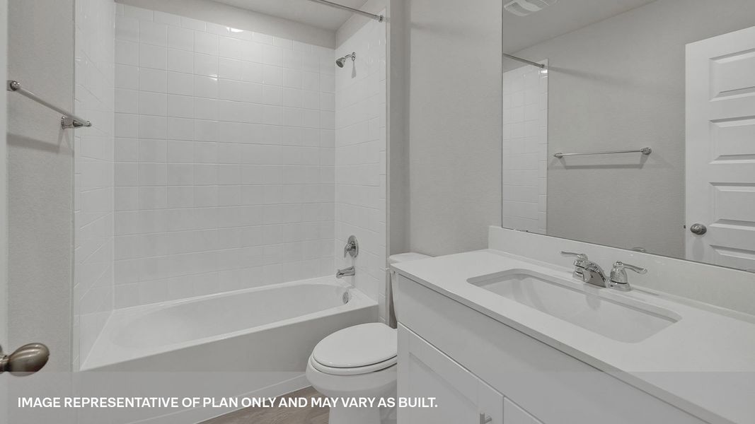 Furnished interior view inside a new home in Hartland Ranch, Lockhart (Image 9).