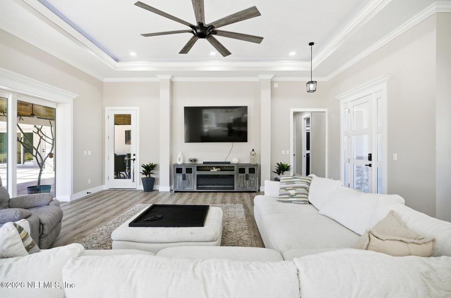 Furnished interior view inside a new home in , Palm Coast (Image 64). Furnished interior view inside a new home in , Palm Coast (Image 64).