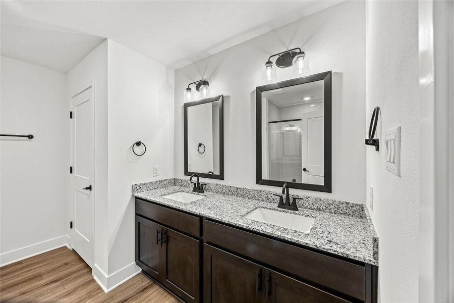 Furnished interior view inside a new home in River Ranch Trails, Dayton (Image 7).