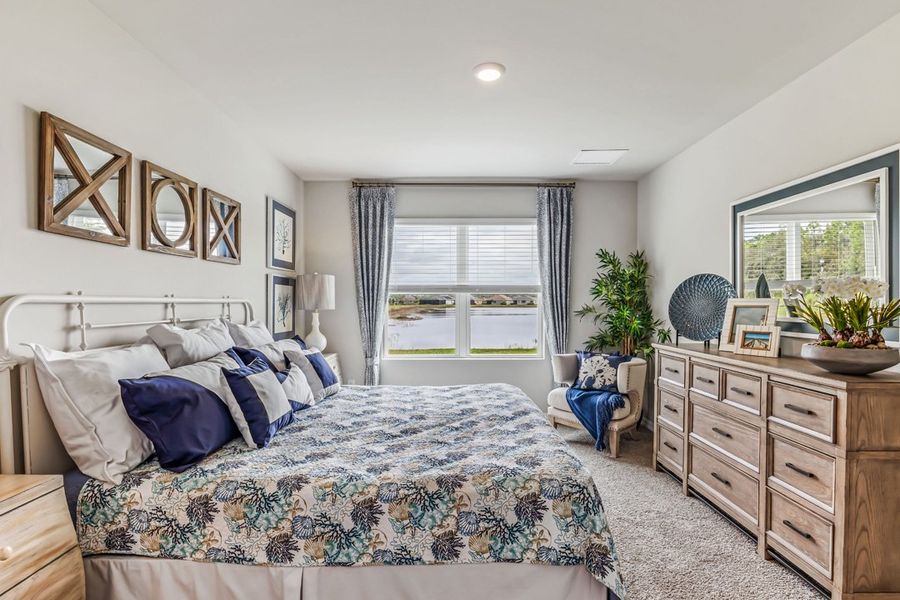 Representative furnished interior of a home built from the Cali by D.R. Horton in Magnolia Landing Express, North Fort Myers (Image 13).