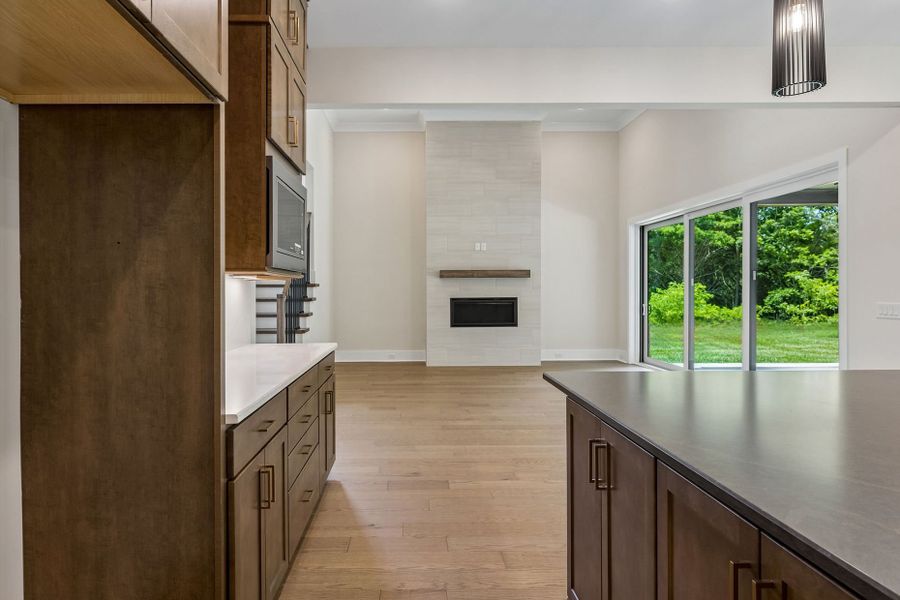 Representative furnished interior of a home built from the Harrington by John Wieland in Willow Ridge, Nolensville (Image 14).