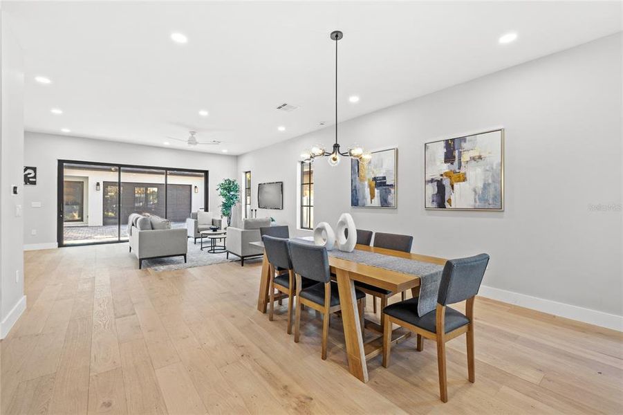 Furnished interior view inside a new home in , Orlando (Image 10). Furnished interior view inside a new home in , Orlando (Image 10).