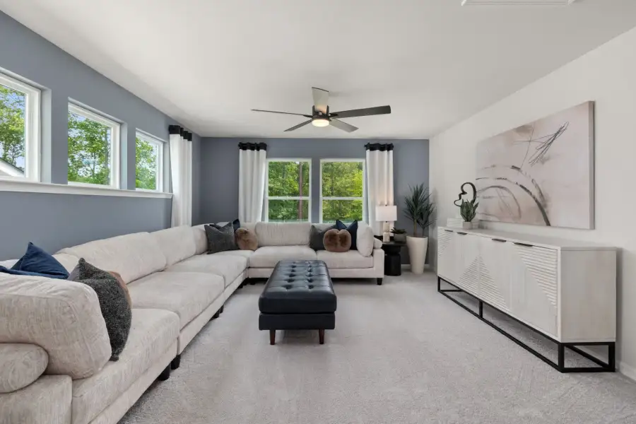 Furnished interior view inside a new home in Cambria, Garner (Image 30).