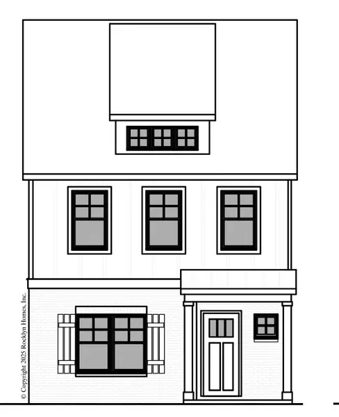 Representative rendering of the exterior for the Ivey by Rocklyn Homes (Image 6). Representative rendering of the exterior for the Ivey by Rocklyn Homes (Image 6).