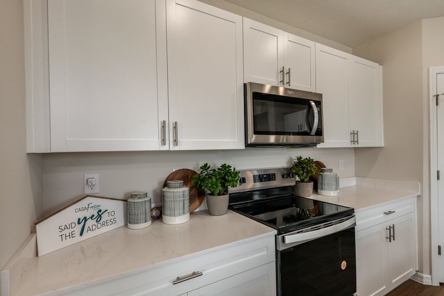 Representative furnished interior of a home built from the Tulum by Casa Fresca Homes in Pasadena Woods, Dade City (Image 8). Representative furnished interior of a home built from the Tulum by Casa Fresca Homes in Pasadena Woods, Dade City (Image 8).