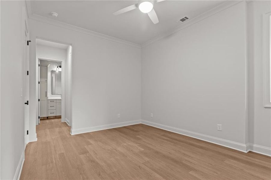 Spacious, unfurnished interior of a new home in , Buford (Image 69).