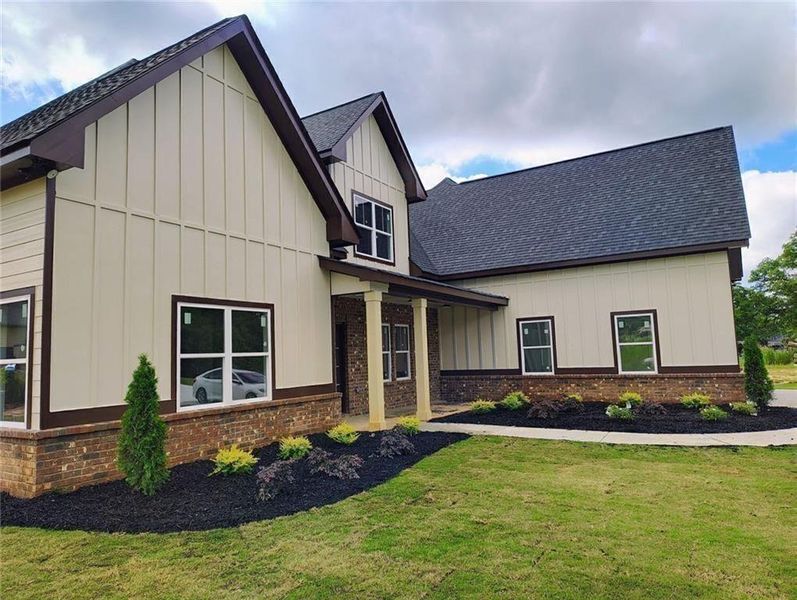 Exterior details and patio area of a home in , Loganville (Image 25). Exterior details and patio area of a home in , Loganville (Image 25).