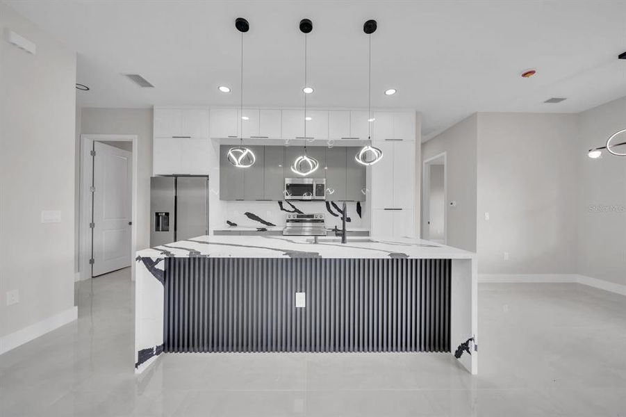 Furnished interior view inside a new home in , Lehigh Acres (Image 10).