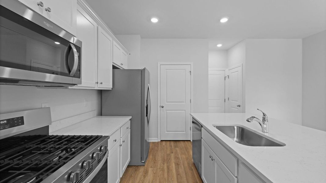 Furnished interior view inside a new home in Pineview North, Summerville (Image 7).