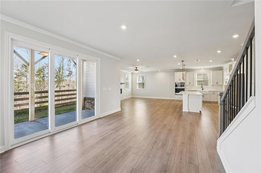 Spacious, unfurnished interior of a new home in Tiberon Woods, Cumming (Image 22). Spacious, unfurnished interior of a new home in Tiberon Woods, Cumming (Image 22).