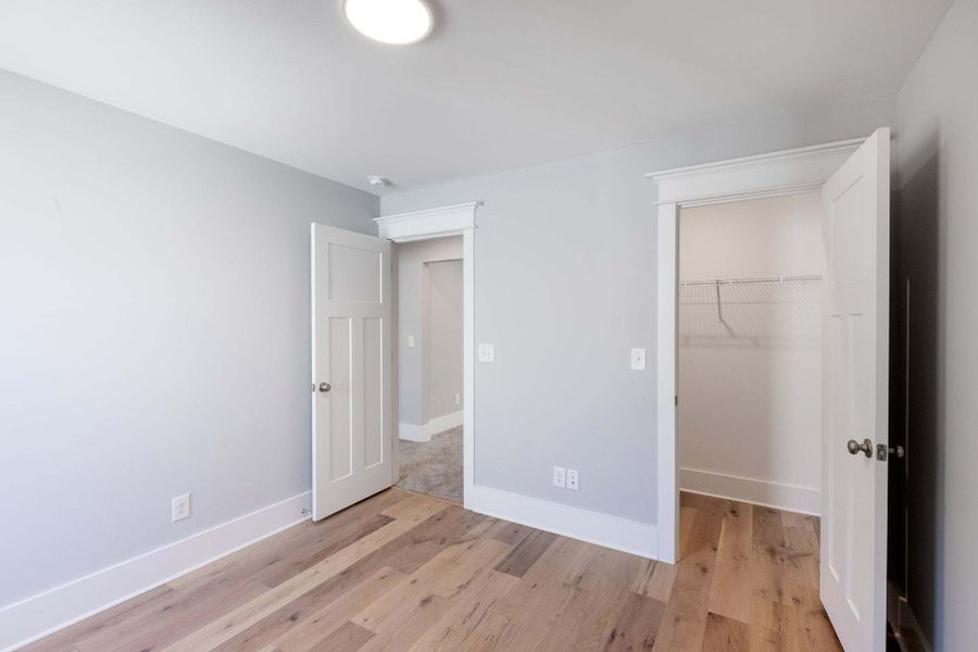 Representative unfurnished interior of a home built from the Austin by Caviness & Cates Communities in Bartlett Manor, Youngsville (Image 142).