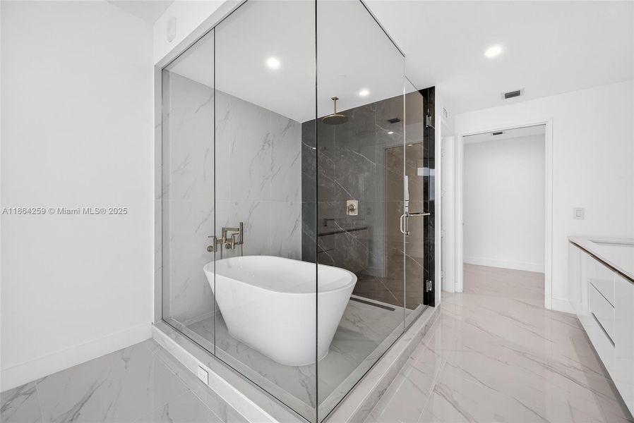 Furnished interior view inside a new home in Aria Reserve, Miami (Image 5).