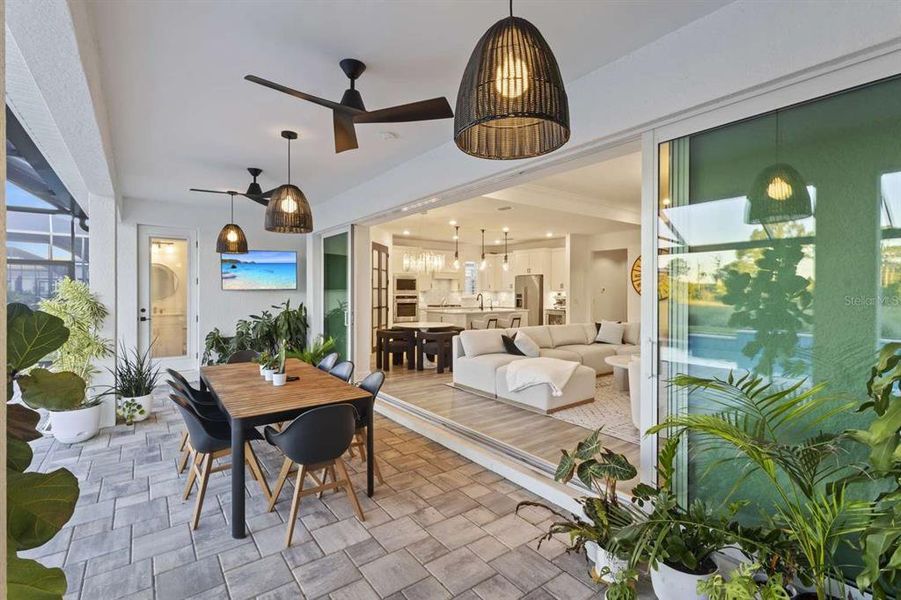 Furnished interior view inside a new home in , Punta Gorda (Image 17). Furnished interior view inside a new home in , Punta Gorda (Image 17).